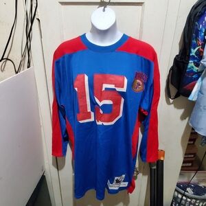 Blue & Red '15' Hockey Jersey Size 54